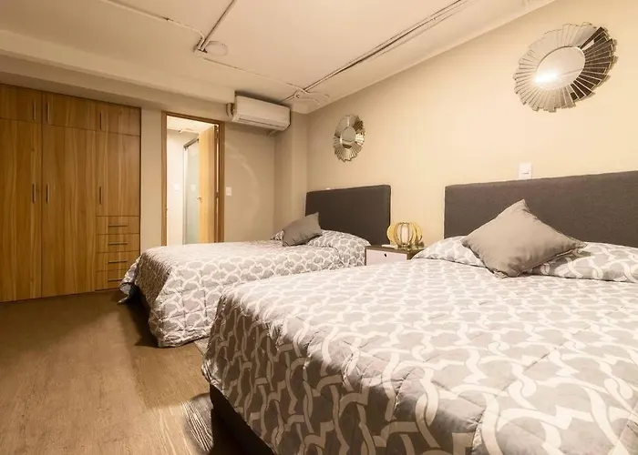 101 Lovely 2bdrm 2bath Ac Rooftop * Mexico City