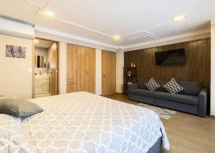 101 Lovely 2bdrm 2bath Ac Rooftop * Mexico City